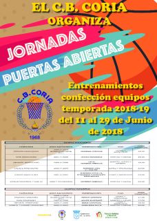 Jornadas de puertas abiertas del 11 al 29 de junio 2018