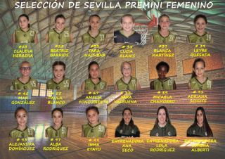 La Selección de Sevilla PreminiBasket Femenina, afronta el comienzo de su 