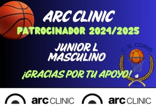 ARC CLINIC PATROCINADOR CB CORIA 2024/2025