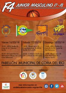 Fase Final Junior Masculina, todo preparado para disfrutar del mejor BALONCESTO.